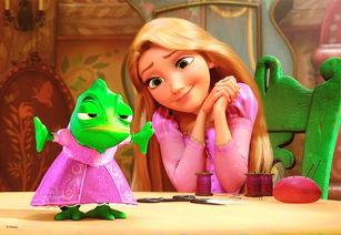 长发公主小时候的照片,揭秘童话中的美丽瞬间